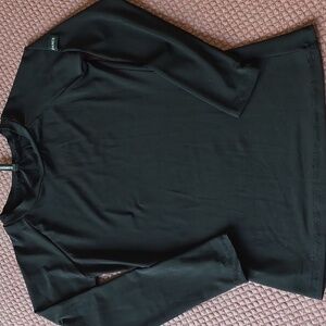 Girls Black Long Sleeve Dance Top